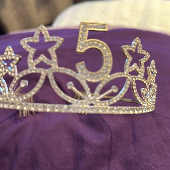 Happy 5th birthday crown like a princess - Picture 3 of 3